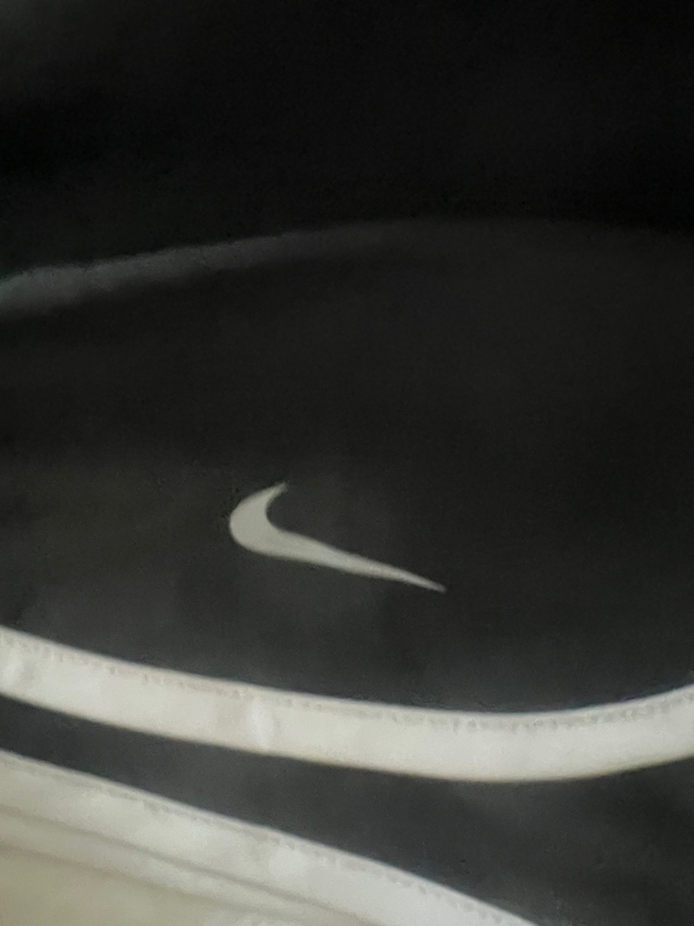 NWT Nike Women's Black Athletic Shorts with White Trim, Dri-fit size 3X - Picture 14 of 16